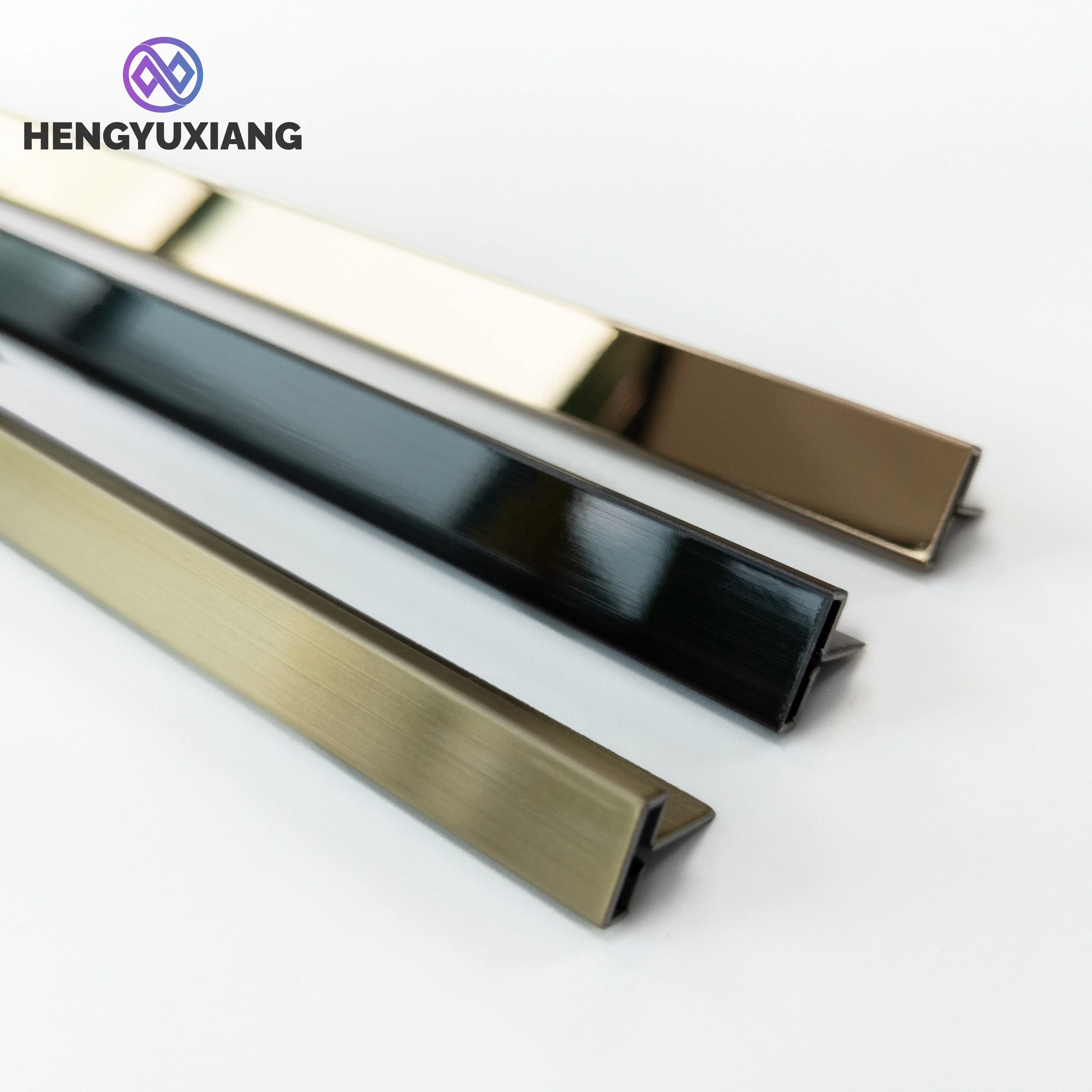 Hot Selling T Profile Tile Accessories Stainless Steel Tile Edge Trim For Floor And Wall