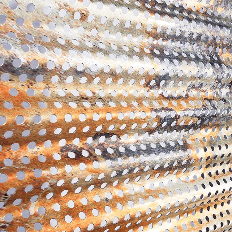 Perforated Aluminum Metal Wall Facade Panel