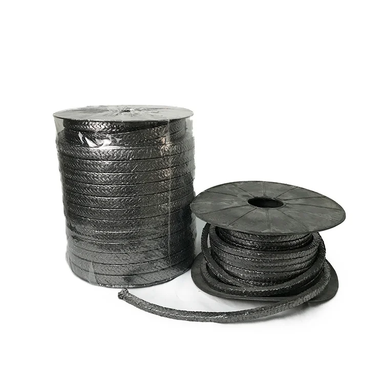 Graphitized Expanded PTFE Graphite Braided Compression Gland Packing for Pump Gland or Valve Stem steam valve gland packing