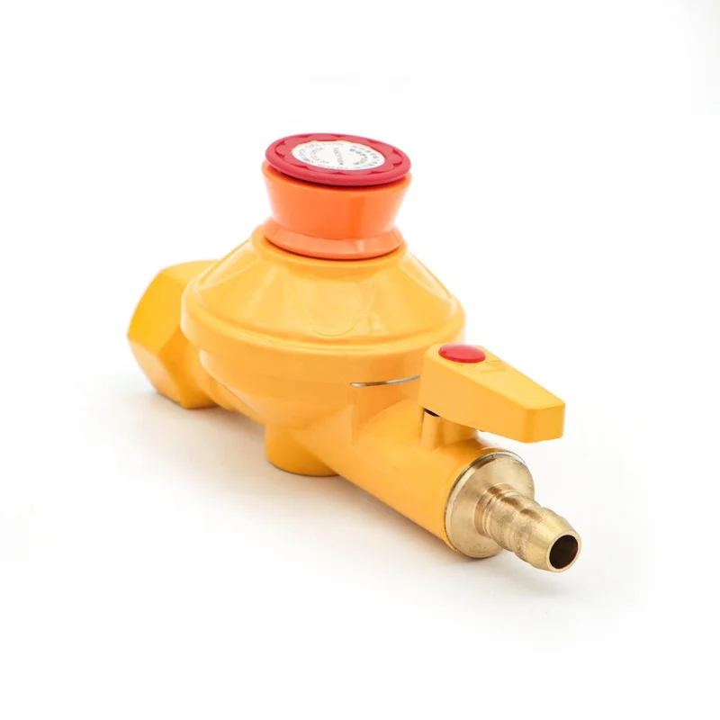 Natural Gas Pipeline Safety Gas Valve low pressure Security household Self-close auto shutoff Aluminum regulator  Valve