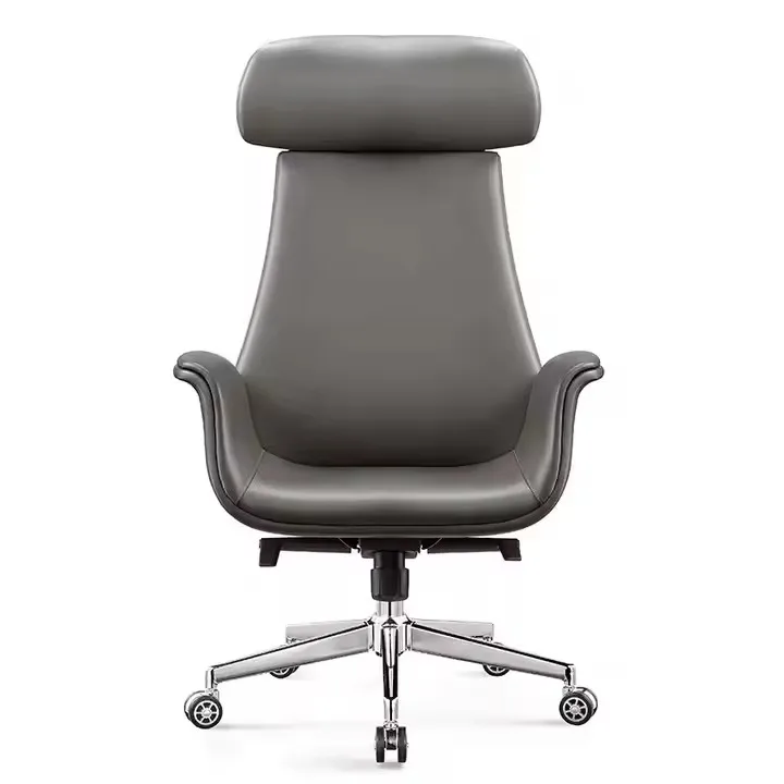 2025 Boss PU Leather Executive Chair Excellent Quality Comfortable Upholstered Modern Style Boss Chair With Mesh Material