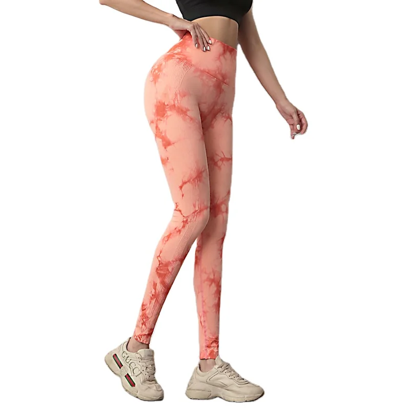 Fitness Leggings Seamless Sexy Bubble Butt Leggings Women Workout Pants Printed Gym Female Leggins