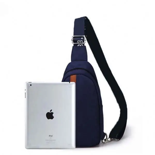 Bags Factory Customize Crossbody Triangle Sling FPD Backpack for Gablet PC Panel Display