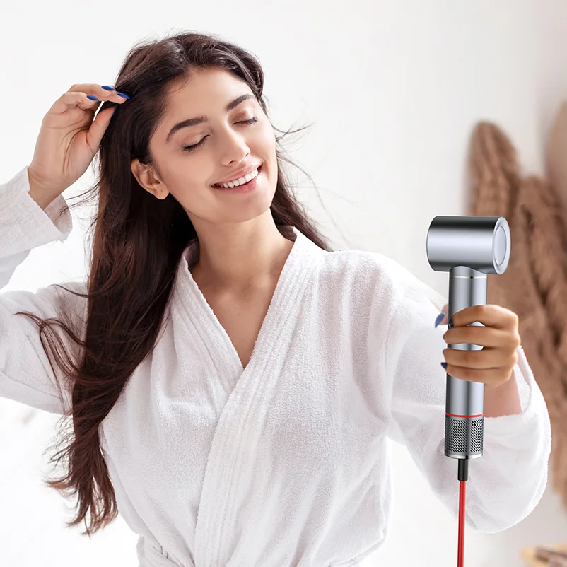 Hairdresser One Click Switch Multifunctional Hairdresser 5 In 1 Hair Dryer Metal Aluminum Hair Dryer