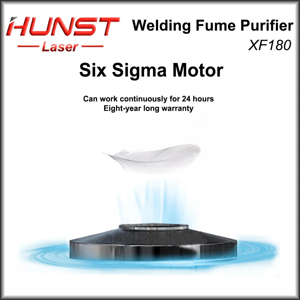 Hunst Laser Fume Extractor XF180 Soldering Smoke Fume Absorber Purifier HEPA Dust Collector for Nail Salon,Beauty Dust Absorbing