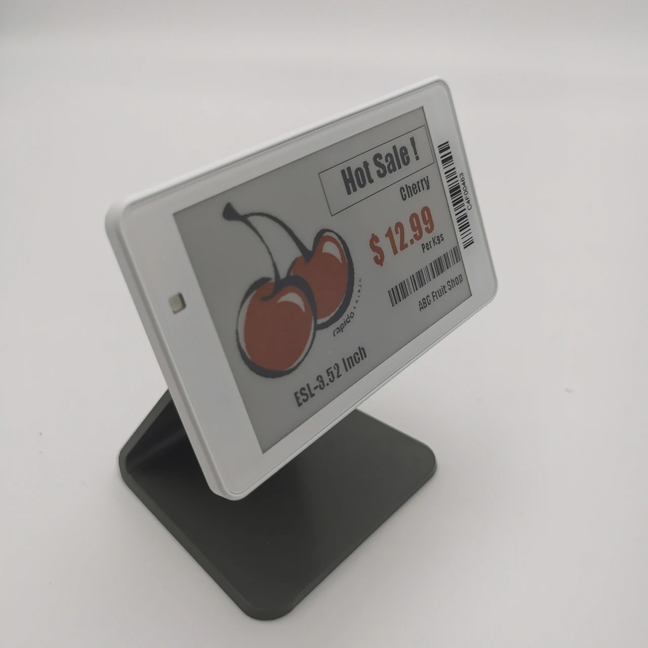 hot sales 2.4Ghz 3.52 inch E-ink digital price tag smart price tag ESL e-tag for supermarket /Grocery