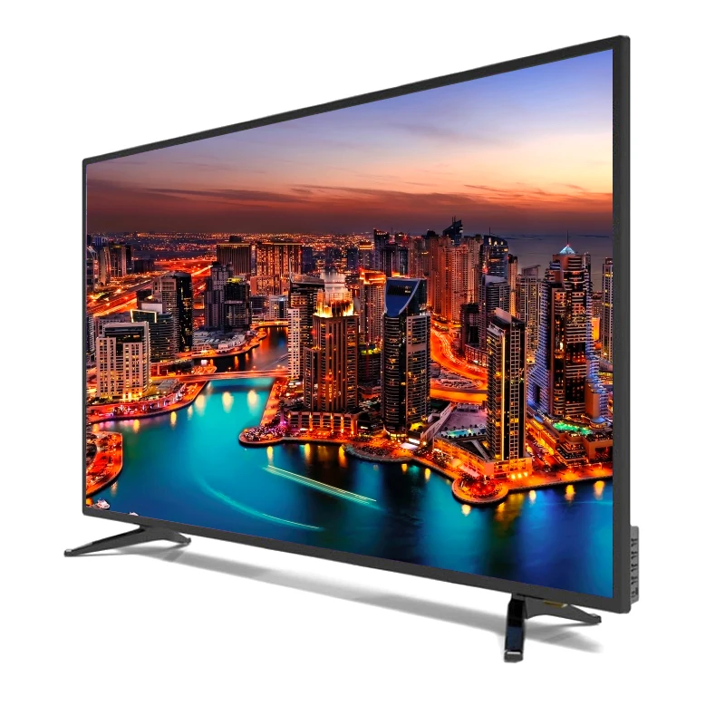 China Manufacturer Cheapest Price Flat Screen 32 39 43 Inch 4K UHD LED TV Display Television Online TVs Parts