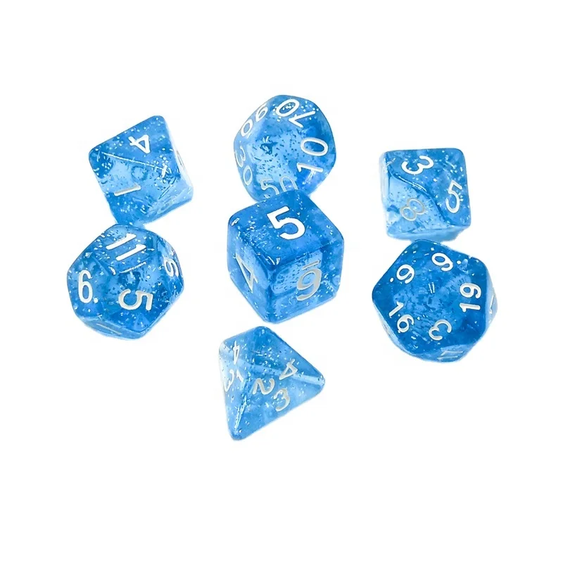 High Quality Acrylic Engraved Custom logo game dice