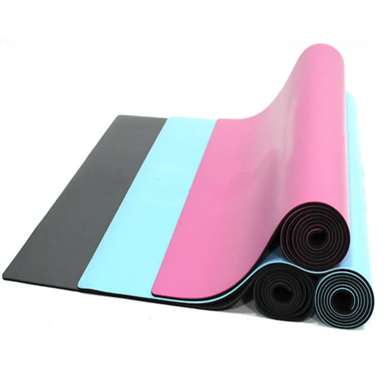  Eco Friendly Non Anti Slip 4mm Thick Pu Natural Rubber Yoga