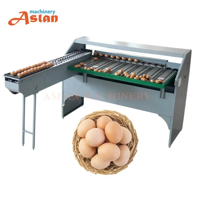 Best price chicken egg size grading classifier machine egg weight sorting machine