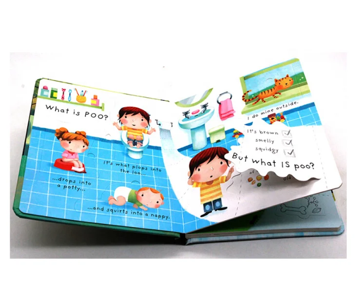 Offset Digital Print Children Color Cartoon Book For Kids Paperback Books With Publishing Book Printing Service