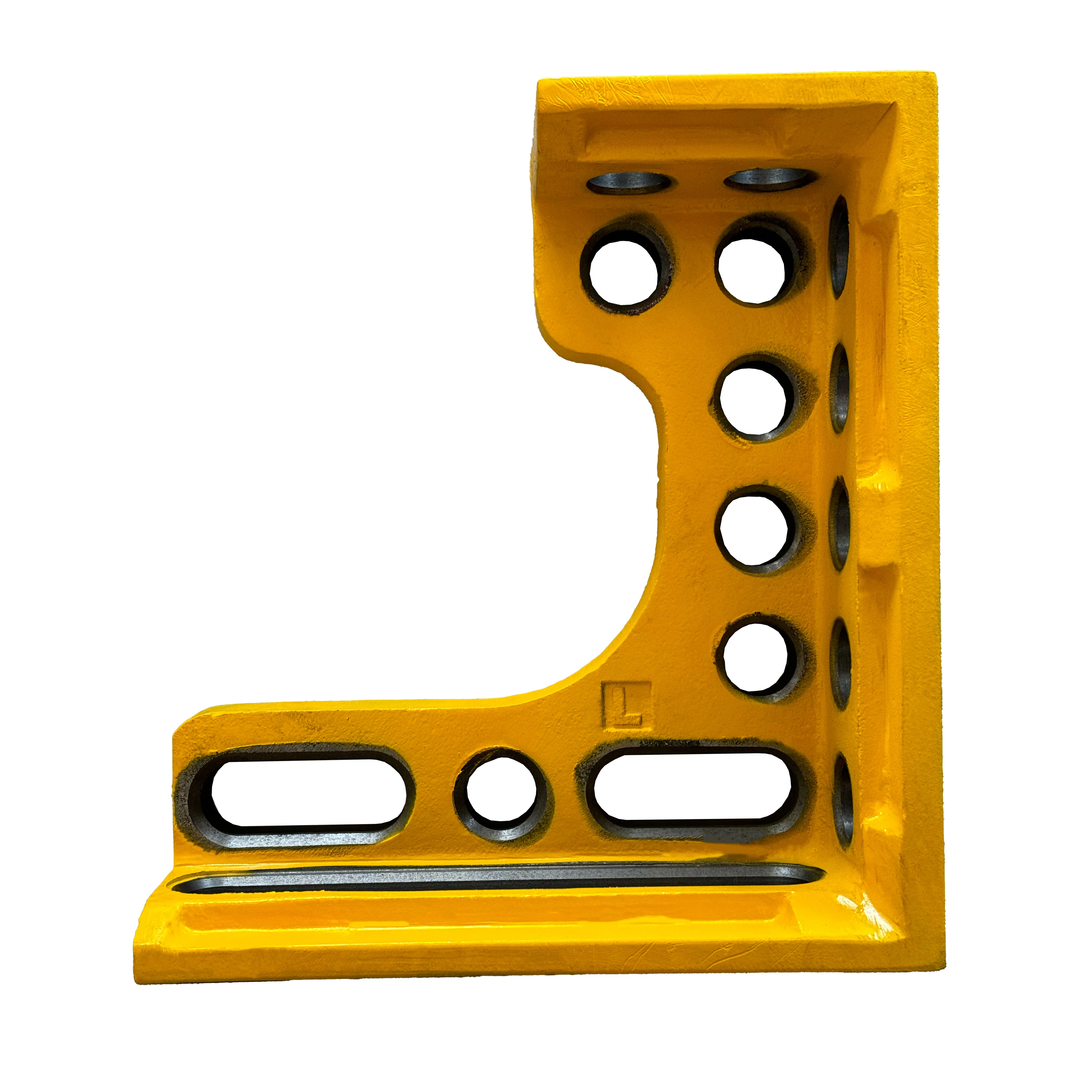 Heavy-Duty Steel Locating Angle Bracket for Precision 3D Welding Table Fixtures and CNC Positioning