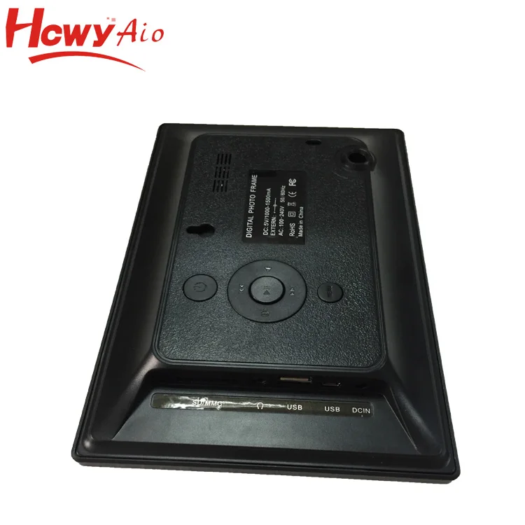 7' Digital Signage Advertising Media 7 inch Plastic Case Video Player Digital Photo Frame