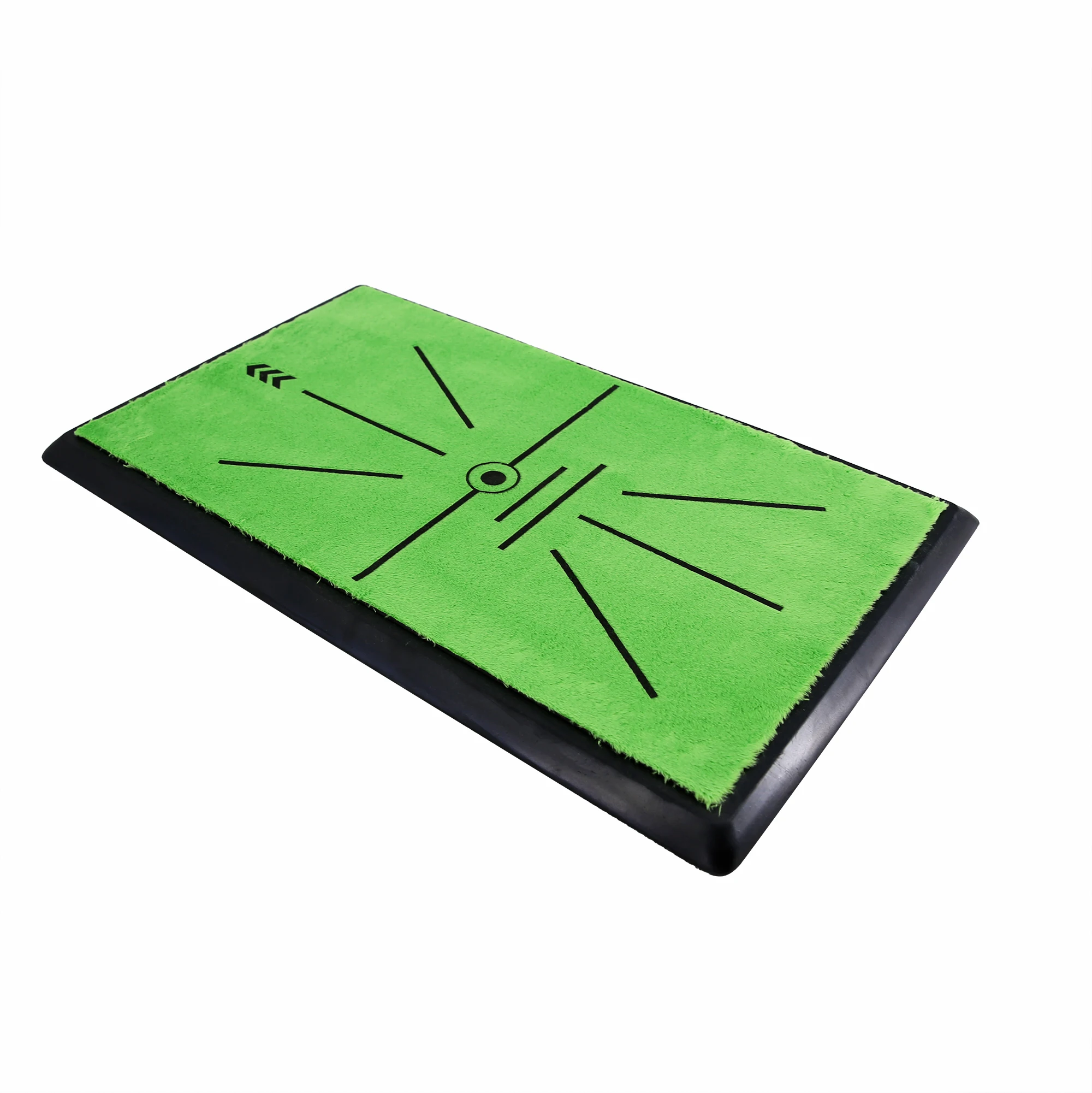 High Quality Velvet Durable High elasticity Rubber bottom Practice Golf Hitting Swing Mat Trainer Mini Training Aid