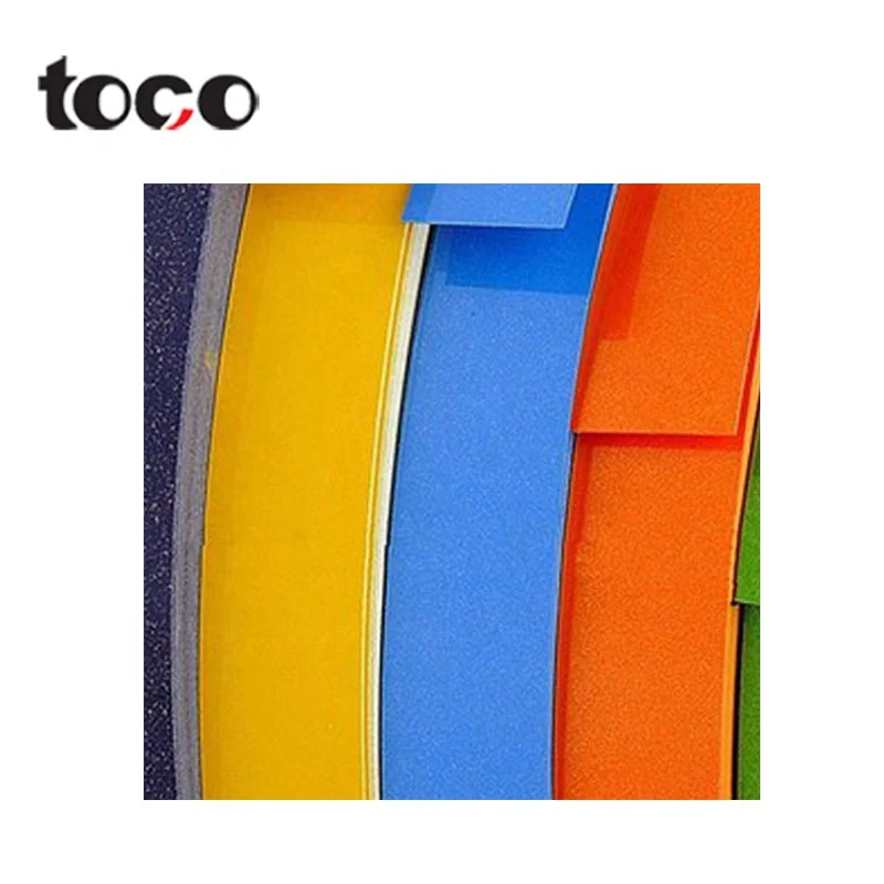 TOCO Hot selling furniture accessories flexible kitchen cabinet PVC edge banding