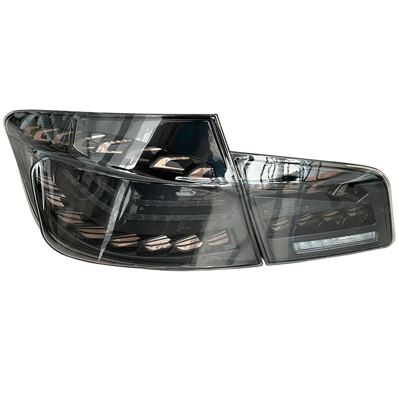 Car Style Accessories For F10 F18 2011-2017 LED Taillights For BMW 5 Series OLED Fish Scale Tail Lamp Assembly