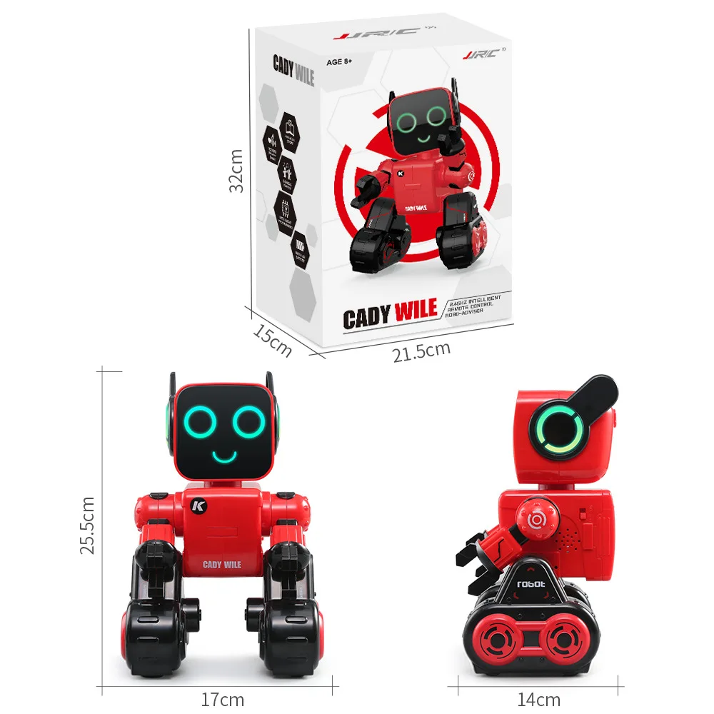 
Smart Educational Remote Control Robot Toy Intelligent Musical Dancing Robot With Build-in Coin Bank 