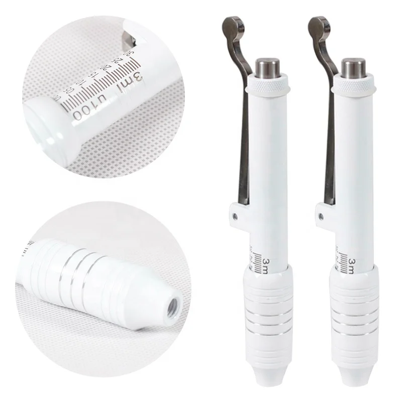 Новая белая инъекционная ручка с гиалуроновой кислотой 0,3 мл