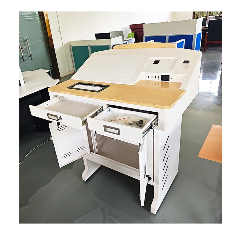 Smart Podium Digital Lectern Digital Podium Lectern For Conference System  Smart classroom equipment