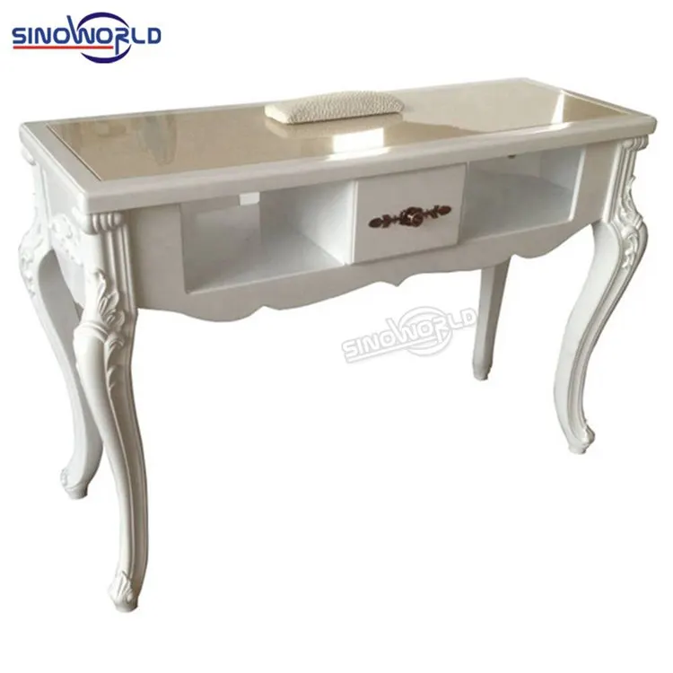 Wholesale Cheap Spa Beauty Salon Technician Nails Furniture Equipment Manicure Table With Fan