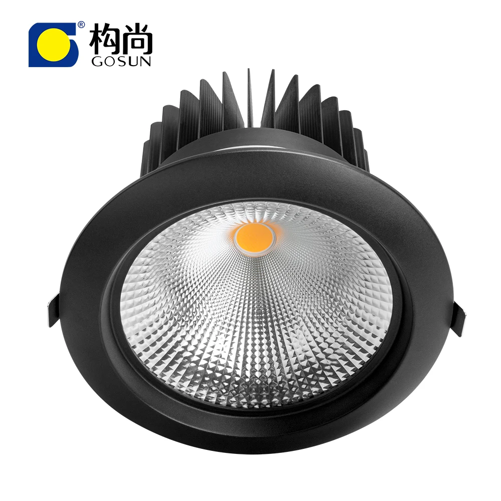 8 inch 230mm 90W cob recessed led retail downlight