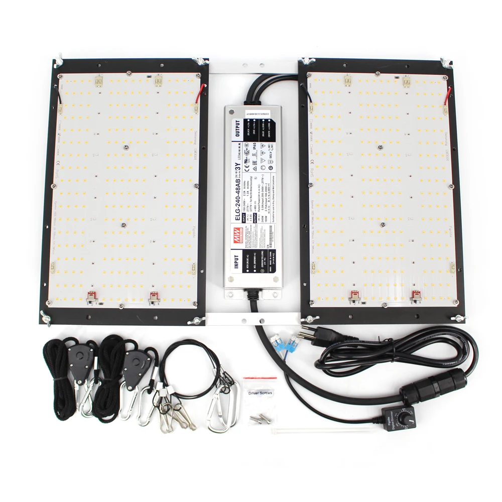 Brazil warehouse tax-free Figolite 240W led board led grow light Original lm301h mix 660nm UV IR ELG MeanWell driver