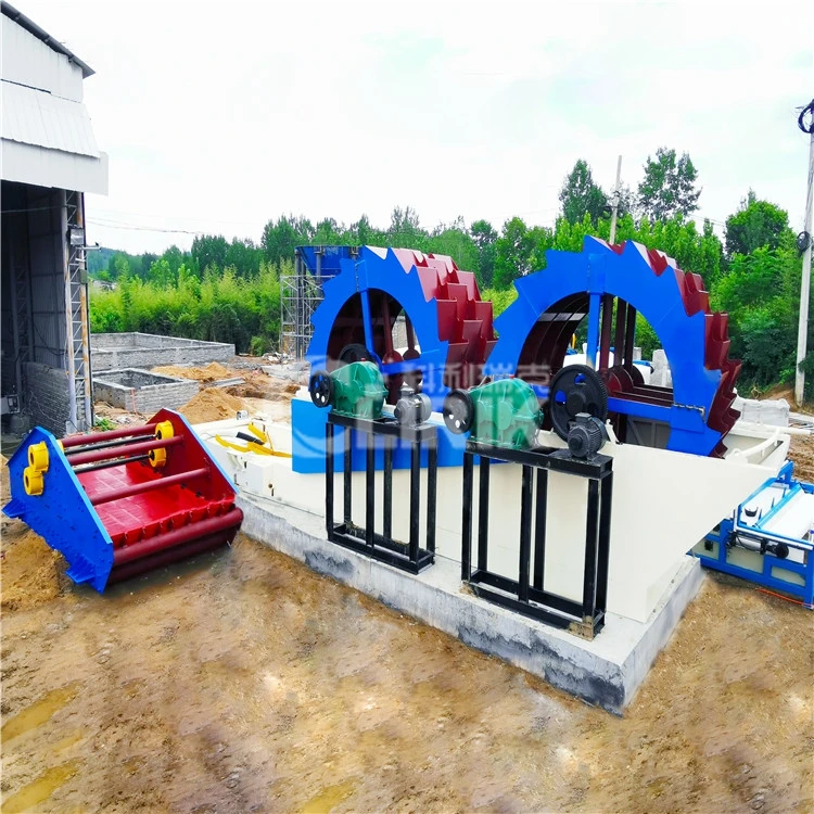 Automatic Portable Large Capacity Gold Quartz Ore Soil Mining Equipment Sand Washing Machine