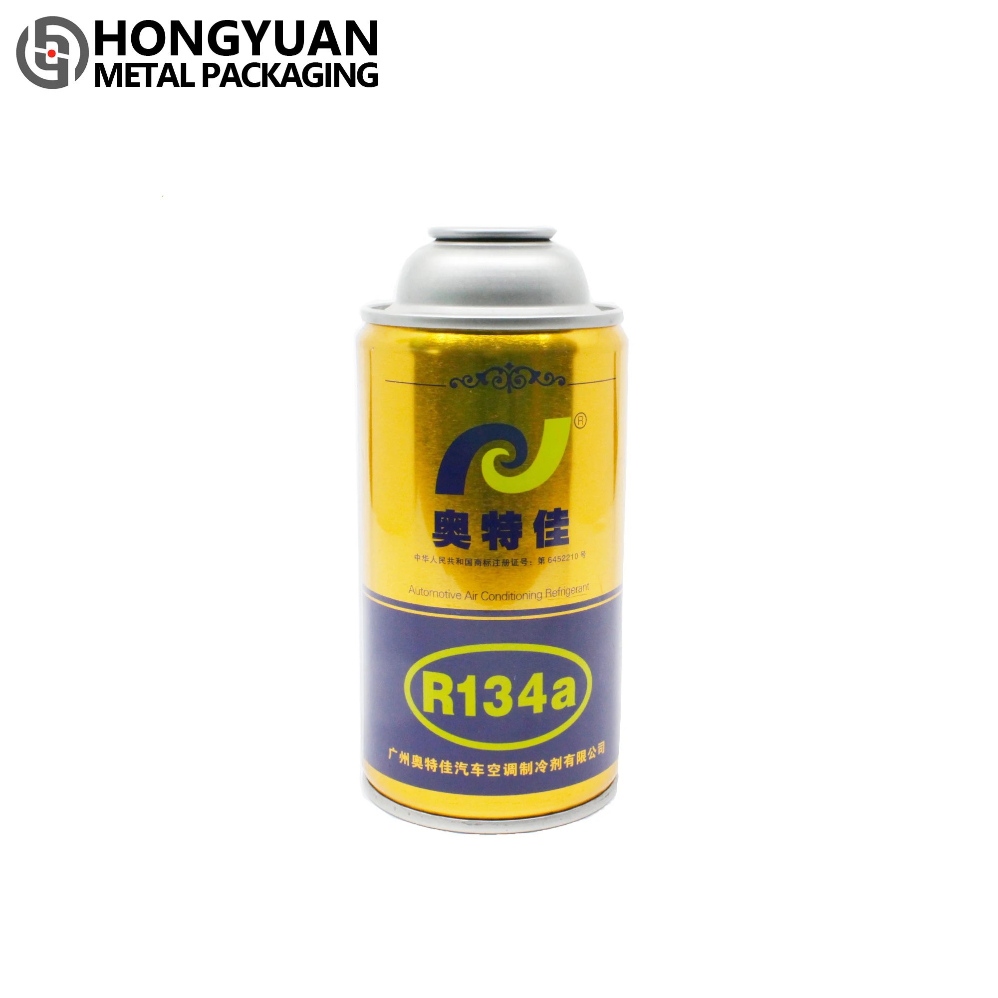 High pressure aerosol tin cans for butane gas metal tin cans