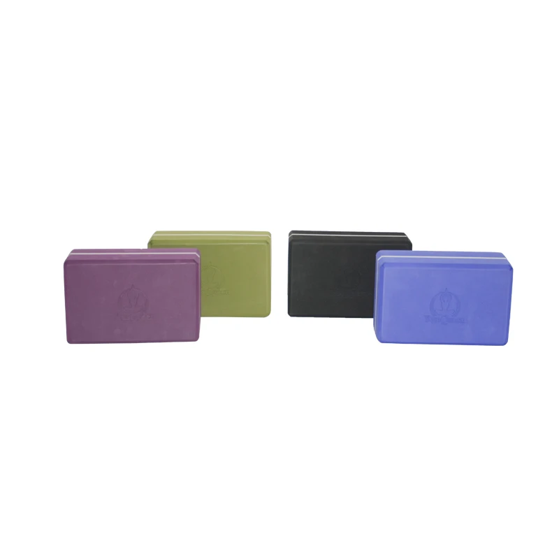 2024 wholesale custom eco friendly high-density eva foam yoga bricks with logo