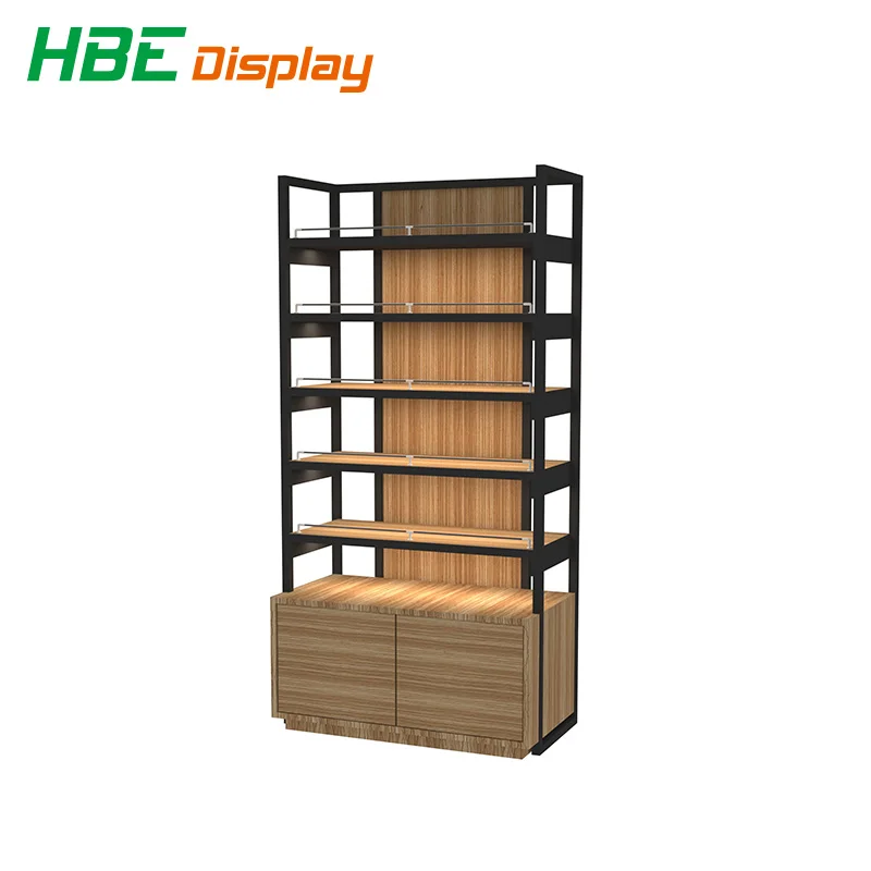 Retail Store Shelves With Supermarket Equipment For Hypermarket