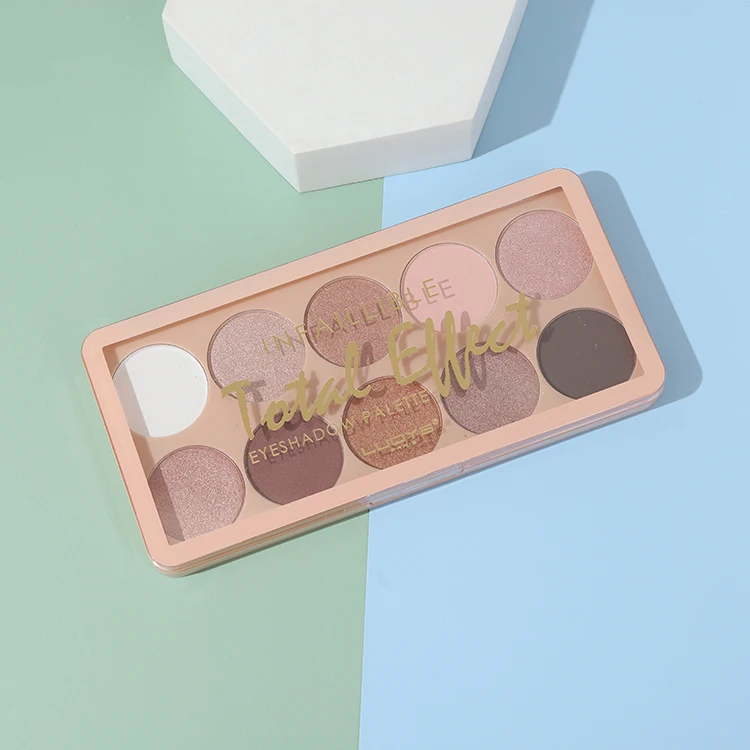  Highly pigmented vegan makeup eyeshadow palette custom brand