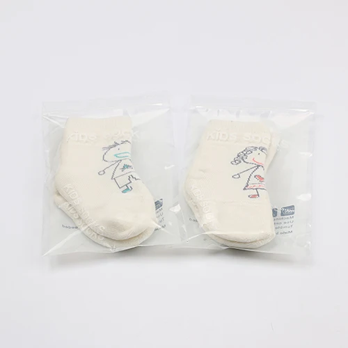 Cheap and good quality custom cotton boy girl socks white baby children socks