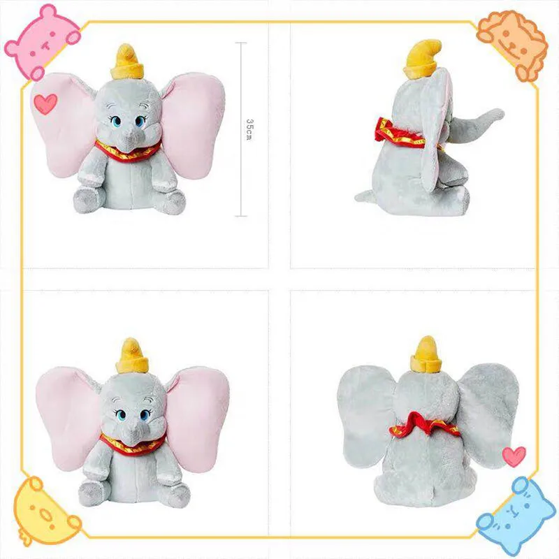Новые стили набивных плюшевых игрушек amp been jay elephant