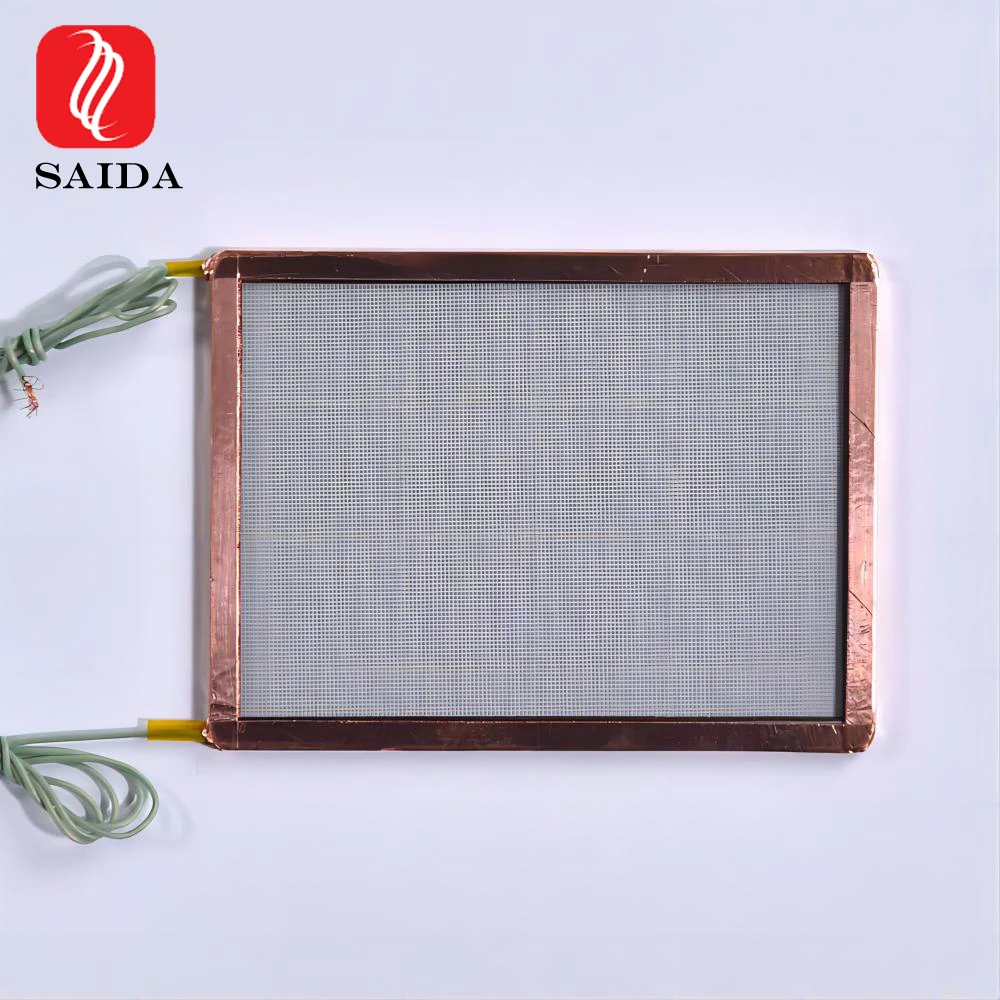 Customized 0.4-2.2mm ITO Glass Coating Bus Bar with Ar Coating