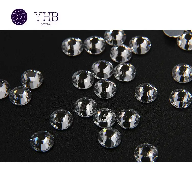 Higher Quality Rhinestones SS10 SS12 SS16 Multi-Size Flat Back Glass Crystal Rhinestone