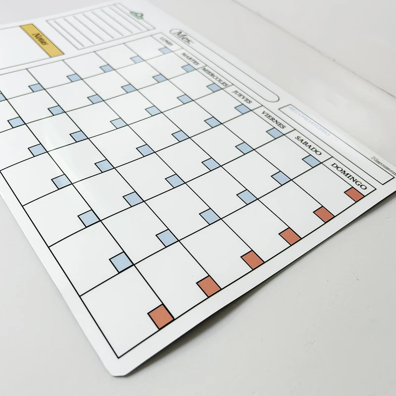 Magnetic Calendar For Refrigerator Set Weekly Dry Erase Fridge Calendar Whiteboard Meal Planner Menu Board