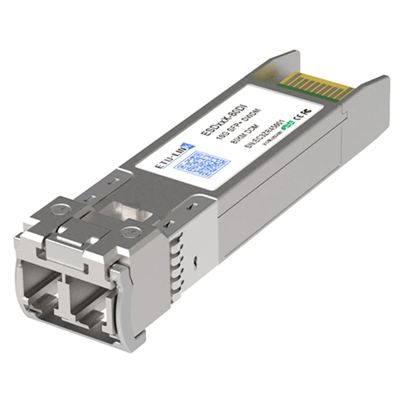 ETU Link 10G SFP   DWDM 1528 77 ~ 1567 13 нм 80 км DDM LC волоконно оптический трансивер модули