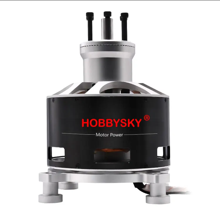 Бесщеточный двигатель HobbySKY 120100 80KV 25 кВт бесщеточный токоотводящий постоянного тока с внешним ротором