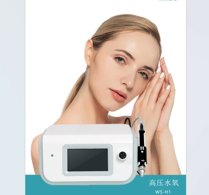 2024  water oxygen nano sprayer beauty machine High pressure painless waterjet machine H2O2 Oxygen Aqua Facial Jet Personal care
