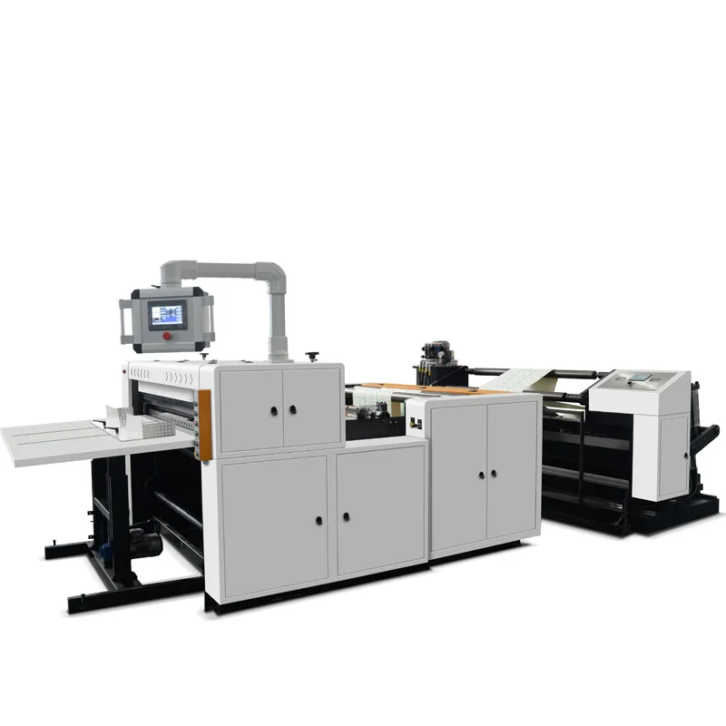 Paper Roll To Sheets Cross Cutting Machine For Making Filter Paper Bags To Package Coffee And Tea With Digital Control System