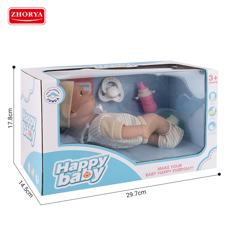 Zhorya Custom Vinyl Doll Bebe Reborn Silicone Baby Doll