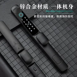 Smart  Lock Password Broken Bridge Aluminum Fingerprint Smart Bedroom Door Lock