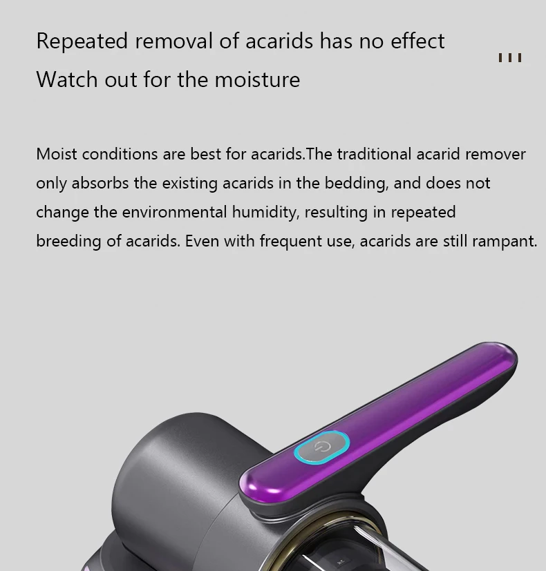 JINGOYANG new arrivals  portable mite remover vacuum cleaner wireless for car bed