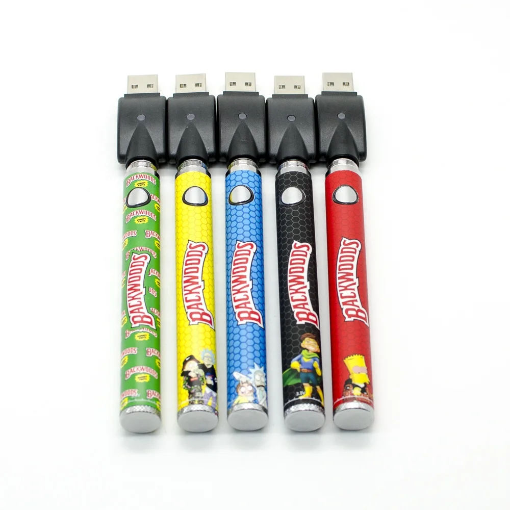 
510 thread battery 1100mah Backwoods vape pen battery charger kit 