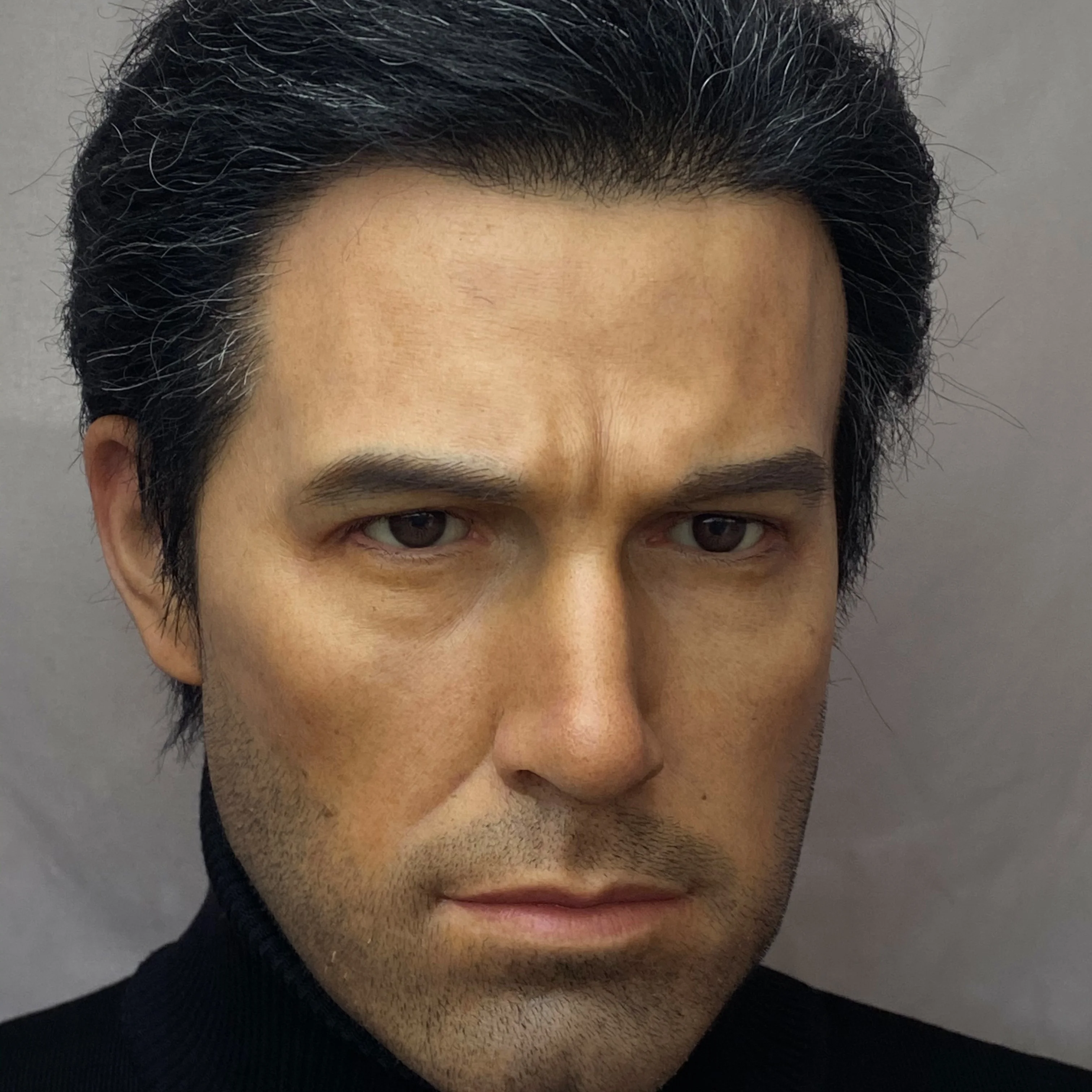 Новый дизайн 2021, Супер реалистичная силиконовая статуя бюста Ben Affleck, восковая силиконовая фигурка, силиконовая статуя для коллекционера Бэтмена