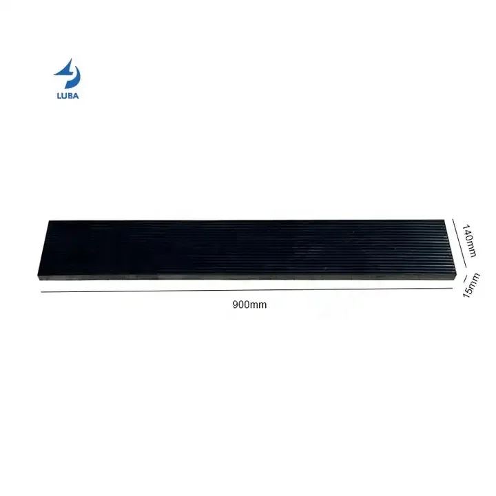 900*140*15mm Hot Selling Traffic Road Door Floor Anti-Pressure Rubber Safety Kerb Ramp