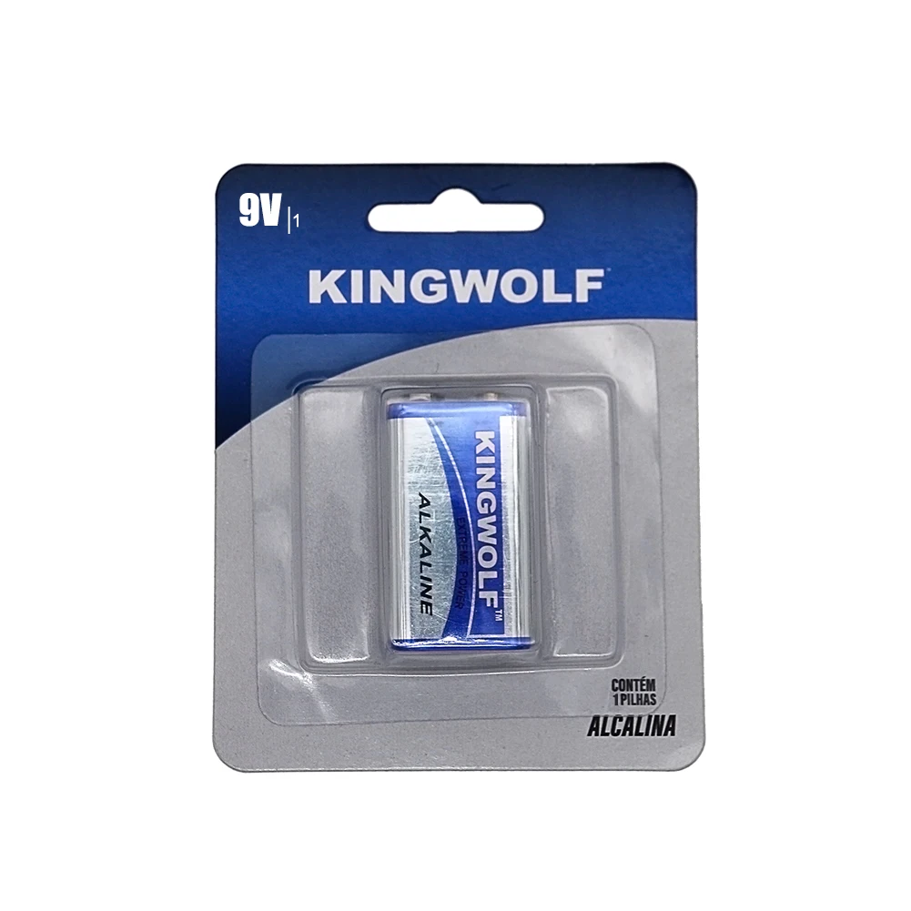  Kingwolf Amazonbasics 9V Oem поставщик Pilas 6Lr61 9 вольт сухая ячейка не перезаряжаемые щелочные