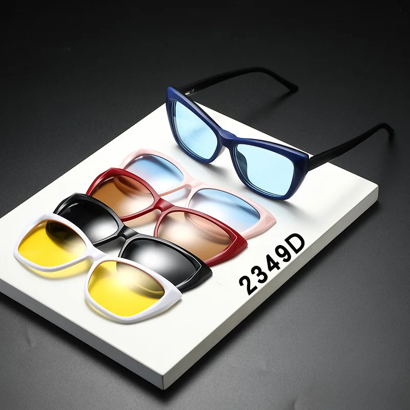 2024 New Summer Fashion Women Customized Brand Designer Ce Cat.3 Uv400 Polarized Cat Eye Sunglasses