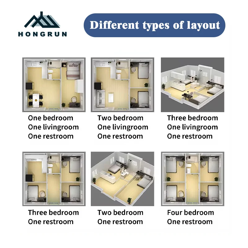 Factory 20 40 Foot Prefabricated Container China House Mobile Home Steel Door Aluminum Window Modern Villas Hotel 3 Years