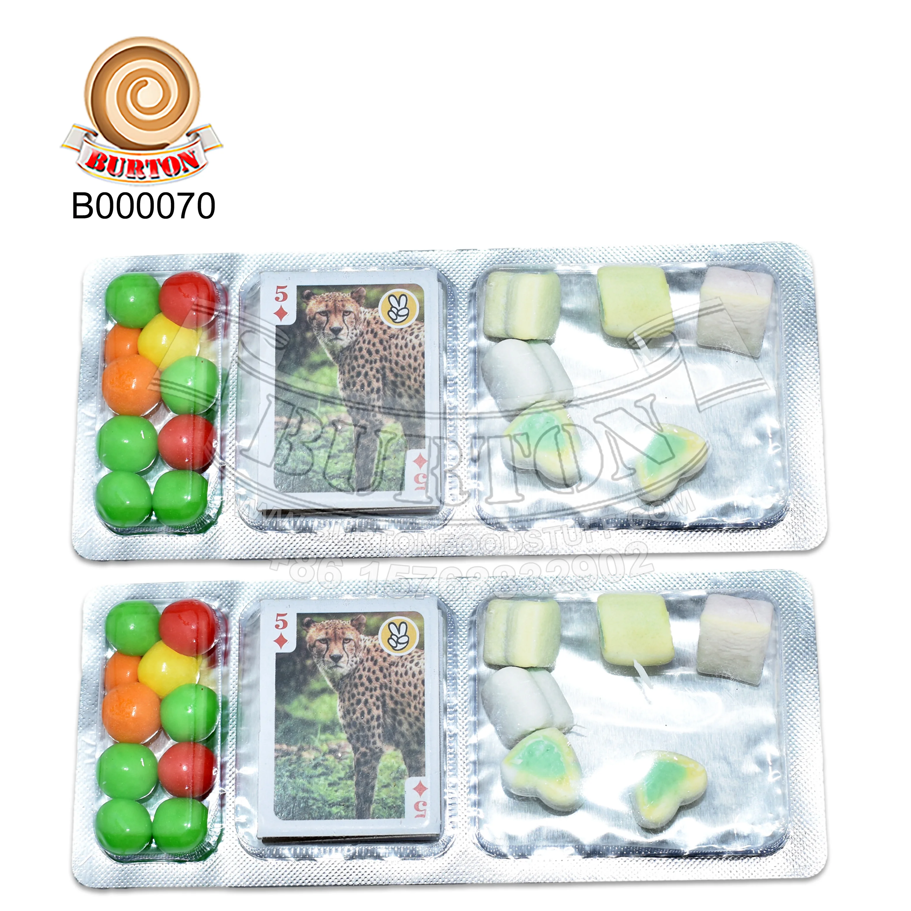 Хит продаж Халяльные сладкие конфеты и зефир с игрушечными картами